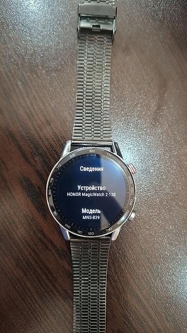 Aksesuarlar: HONOR MagicWatch 2 (Model: MNS-B39) ağıllı saat - Dairəvi paslanmayan — 1