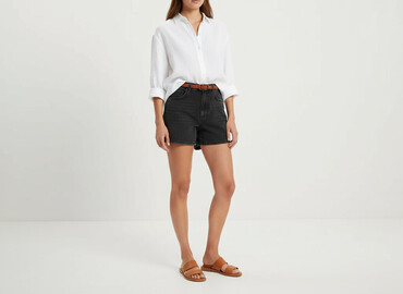 sandały c a: Zara, Shorts for women, size S