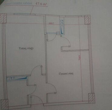 Yeni tikili: 2 otaqlı, Yeni tikili, 47 kv. m — 11
