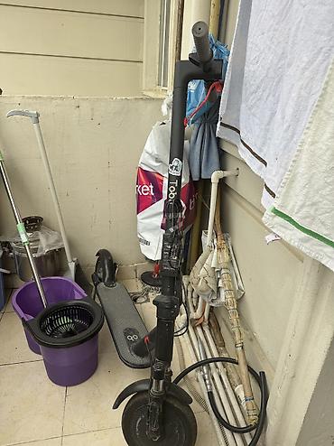 elektirkli scooter: Toba scooter baterikası çox zəyifdi başqa heçbir problemi yoxdur sürət — 1