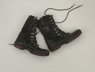 jeansy levis damskie wysoki stan: High boots for women, 41, condition - Fair