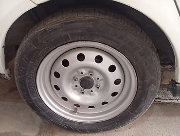 фольксваген пассат 1: Satılır: 14" polad disklər və 185/65 R14 təkərlər komplekti təkərlərin — 2