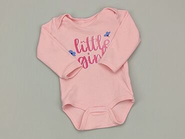 różowe body: Body, So cute, 0-3 m, 
stan - Bardzo dobry