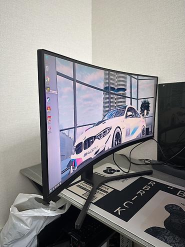 Мониторы: Монитор, Xiaomi, Б/у, LED, 33" - 34" — 3