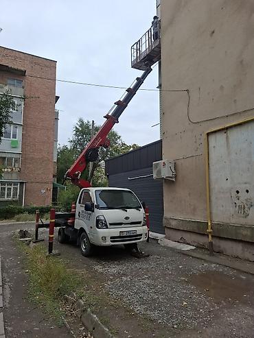 Кызматтар: Услуги автовышки (телескопическая корзина на базе KIA) - Тип — 7