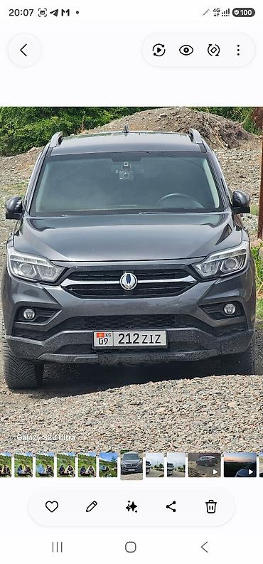 трекер машина цена бишкек: Ssangyong Actyon Sports: 2018 г., 2.2 л, Автомат, Дизель, Пикап — 1