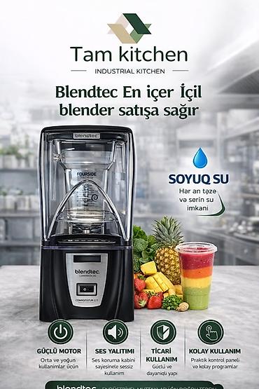 profesional blender: Blendtec Connoisseur 825 – sənaye mətbəxləri üçün peşəkar blender - — 1