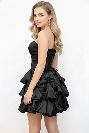 Haljine: 🔥Kratka svečana haljina bez bretela od satena
✅3200 din — 11