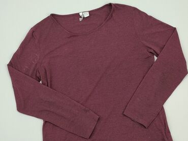 fioletowe bluzki damskie: Sweter, L, stan - Dobry