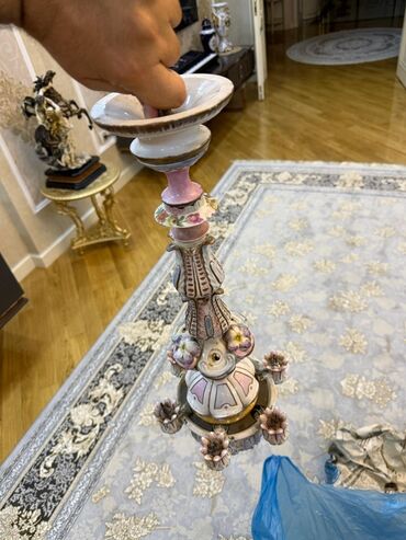 Çilçıraqlar: Çılçıraq, 6 lampa, Farfor — 3