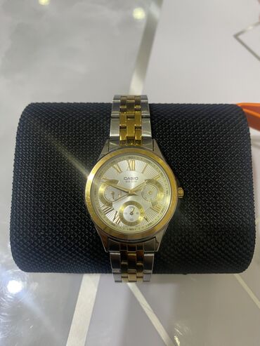 Классические часы: Классические часы часы, Casio, Водонепроницаемые, Оригинал, Женские, Б/у