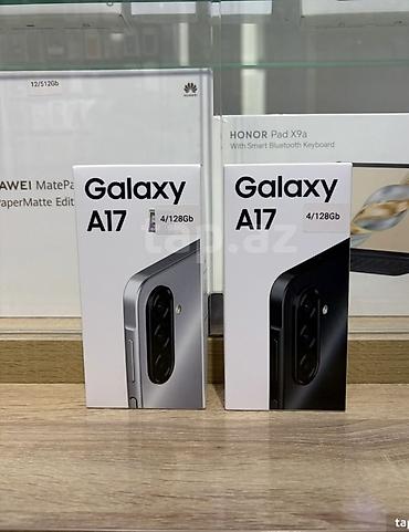 Samsung Galaxy A17, 128 GB, rəng - Gümüşü, İki sim kartlı