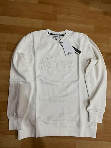 tech flecee: Мужская толстовка, S, M, L, Lacoste, Новый, цвет - Синий, Самовывоз — 3