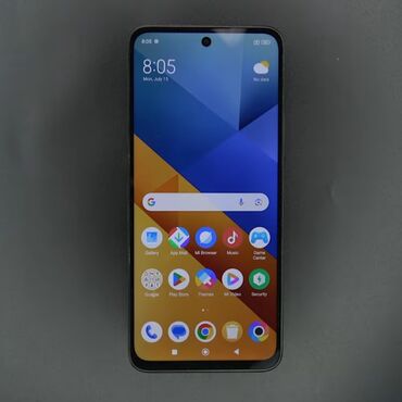 Poco M6 4G, 128 GB, rəng - Qara, Zəmanət, Kredit, Sensor