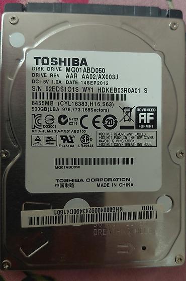 samsung tab 2 10 1: Toshiba MQ01ABD050 2.5" HDD real aliciya endirim.olacaq - Tutum: 500 — 1