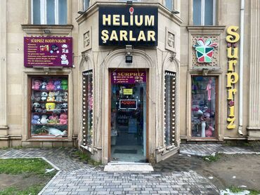 Hazır biznes: Bakıxanov qəsəbəsində, mərkəzi küçədə yol kənarında yerləşən helium
