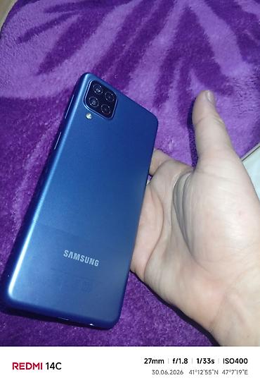 ana plata ddr3: Samsung Galaxy A12, 32 GB, rəng - Göy, Barmaq izi, İki sim kartlı — 1