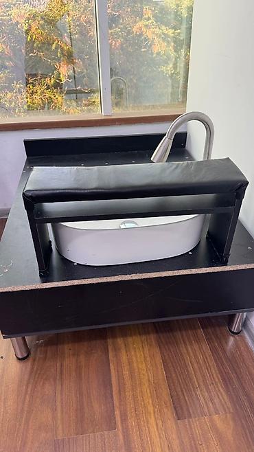 mebel vinil: Pedikür yuma platforması – salon üçün - Konstruksiya: möhkəm — 6