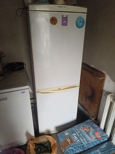 Ашкана техникасы: Муздаткыч LG, Колдонулган, Эки камералуу, Less frost, 100 * 180 * 90