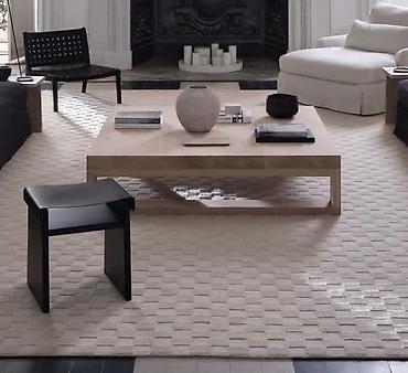 relaks: LUKSUZNI RELJEFNI TEPIH MEK POPUT KRZNA (200x160 cm) – Bež / Krem — 1