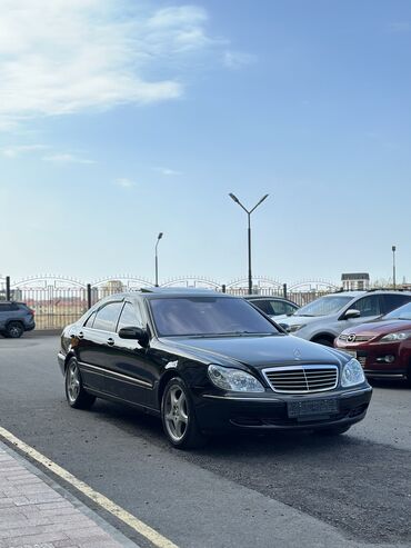 mercedes tursi: Mercedes-Benz S 500: 2003 г., 5 л, Автомат, Бензин, Седан