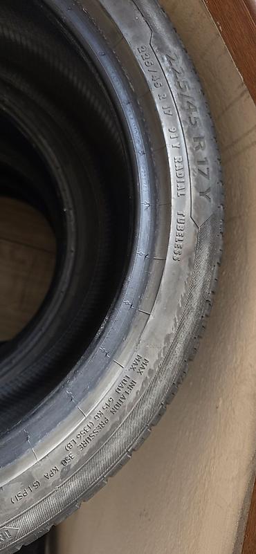 sam disgi: 4 ədəd yay təkəri – Barum Bravuris 5HM - Ölçü: 225/45 R17 - — 3