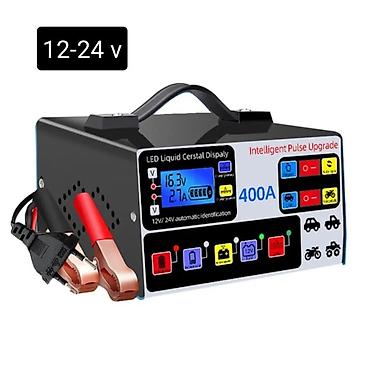 minik traktör: Professional Akkumulyator Doldurucu və Start Cihazı – 12V/24V, 400A — 1