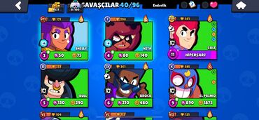 Video oyunlar üçün aksesuarlar: Brawl Stars oyun hesabı - Profil adı: TK | Ghost Light - Kupa: 9437 — 3