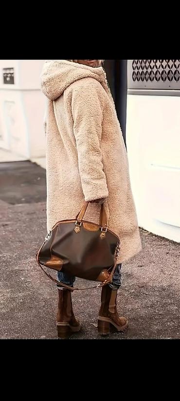termo geyim: İsti qış dəsti: çevrilə bilən kapüşonlu uzun palto - Palto — 3