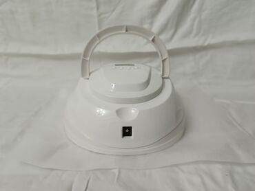 Dırnaq qurutma lampaları: SUN 5S brendinə məxsus, dırnaqlar üçün UV LED lampası. Ağ rəngdədir və — 4