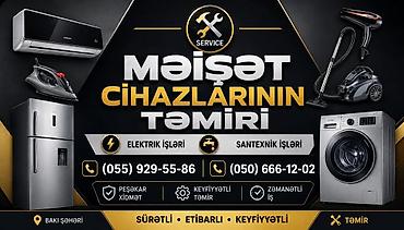 ремонт утюгов: Təmir, Tozsoranlar, Diaqnostika, Zəmanətlə — 1