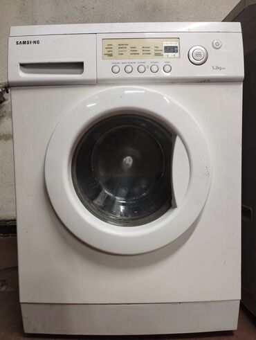 купить запчасти на стиральную машину самсунг: Стиральная машина Samsung, Б/у, Автомат, До 6 кг, Полноразмерная
