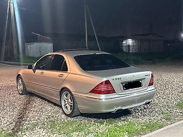 Mercedes-Benz: Mercedes-Benz S-Class: 1999 г., 4.3 л, Автомат, Бензин, Седан — 5