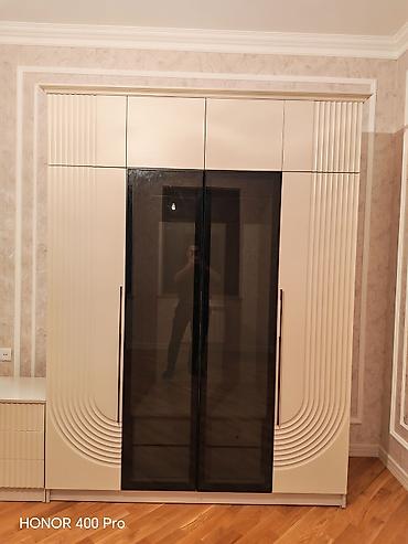 антресоль: Mebel: Üç qapılı paltar dolabı, üst modul ilə Dizayn: Müasir, açıq — 5