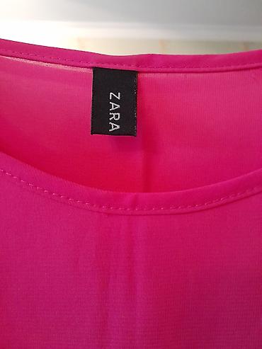 triko: Qadınlar üçün 3 ədəd qısaqol, “hot pink” rəngli bluz/top dəsti. - — 4