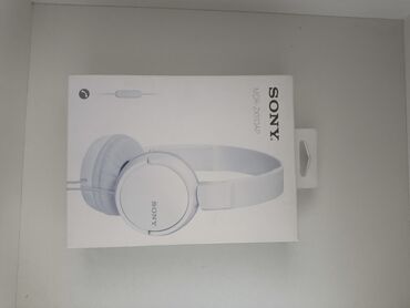Dinamiklər və kolonkalar: Yeni Simli Qulaqcıqlar, Sony, rəng - Ağ