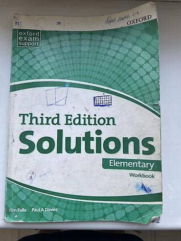 solutions intermediate: Solutions. Third Edition — Elementary. Workbook (Oxford University — 1