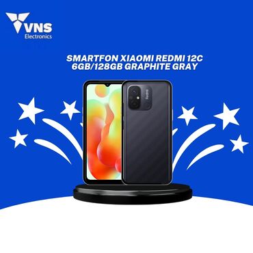 samsung s8 plus kontakt home: Xiaomi Redmi 12C, 128 GB, rəng - Qara, 
 Zəmanət, Kredit, Sensor
