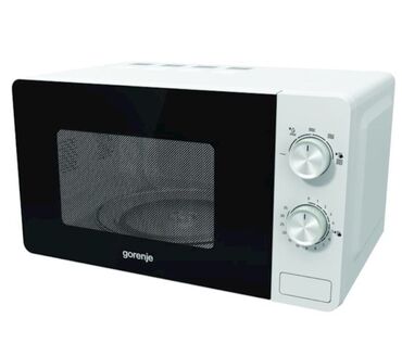 Mikrodalğalı sobalar: Mikrodalğalı soba Gorenje, Quraşdırılan, Mikrodalğalar ilə, rəng - Ağ, Yeni