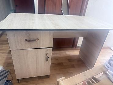 study table: Компьютерный стол, Б/у, С полками — 8