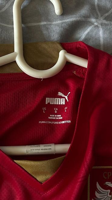 kosulja: Puma dres reprezentacije Srbije – muški, veličina L - Model: domaći — 2