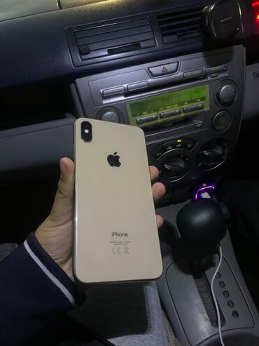 кабель для айфона бишкек: IPhone Xs Max, Б/у, 64 ГБ, Золотой, Кабель, 99 %