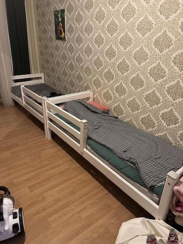 Детские односпальные кровати с матрасами . Азбука дома. Цена одной at lalafo.kg Детские односпальные кровати с матрасами . Азбука дома. Цена одной