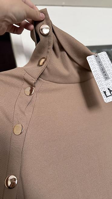 очки кена: Повседневное платье, Made in KG, Осень-весна, Длинная модель, Лапша, 2XL — 6