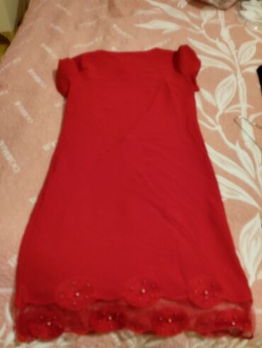 böyük bədən don: Коктейльное платье, Миди, XL (EU 42)