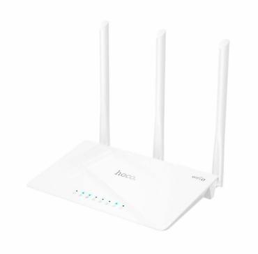 Модемы и сетевое оборудование: Маршрутизатор Wi-Fi HOCO HI30 - это устройство, которое обеспечивает — 3