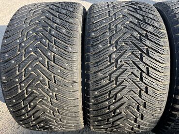 Шины: Шины 285 / 35 / R 19, Зимняя шипованная, Б/у, Комплект, Легковые, Nokian — 3