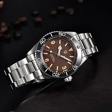 Ručni satovi: PAGANI DESIGN PD-1755 - 40mm - Braon Potpuno nov muški sat PAGANI — 1