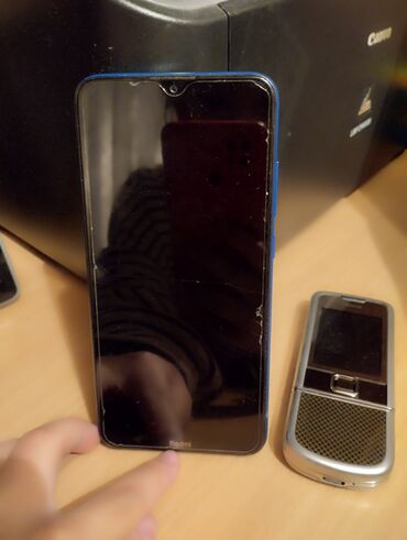 телефоны бишкек: Xiaomi, Redmi 8, Б/у, 64 ГБ, цвет - Синий, 2 SIM