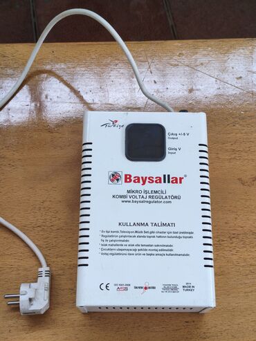 stabilizator 5000: Baysallar mikroişlemcili kombi voltaj regulatoru - Marka/model